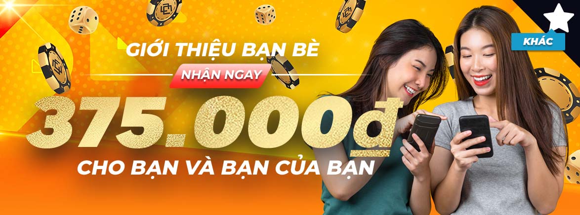 Nhận ngay 375.000 VND khi giới thiệu bạn