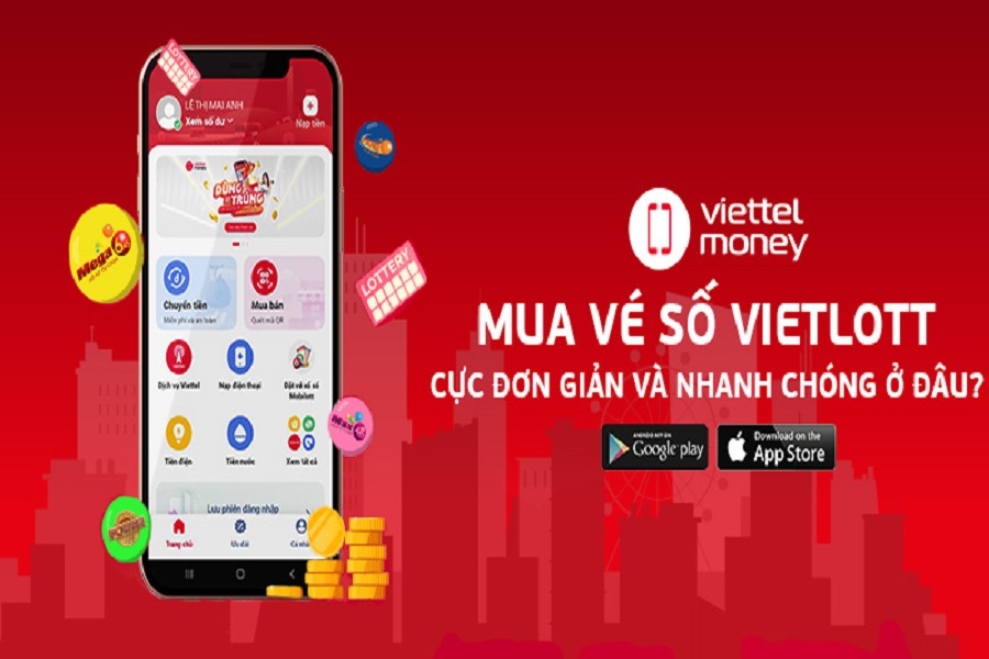 Vietlott bằng Viettel Money