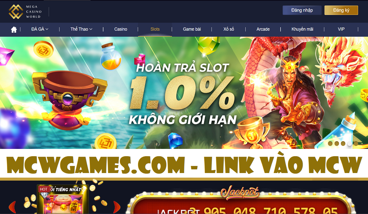 Mcwgames.com Link vào MCW casino cho thành viên